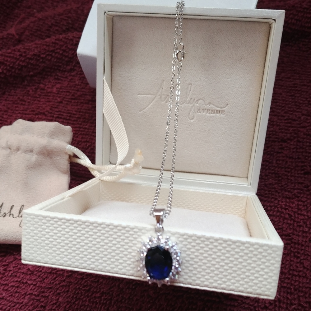 Ashlynn avenue "Rhea" gemstone pendant